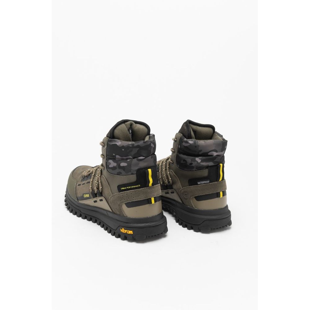 Colmar Grüne Lederstiefeletten