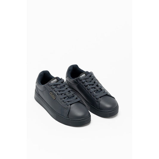 Colmar Blue Leather Low Top Sneakers