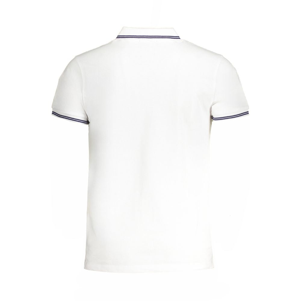 Cavalli Class Bianco Baumwoll-Polo für Herren