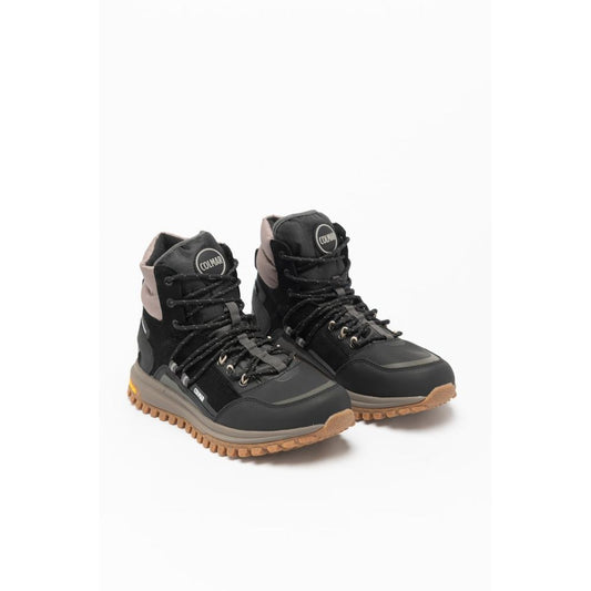 Colmar Black Leather Ankle Boots