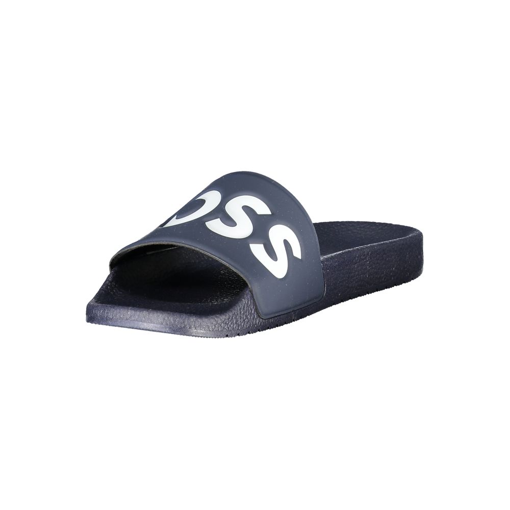 Hugo Boss Blu Poliuretano Men Ciabatta