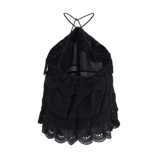 Isabel Marant Étoile Black Polyester Blouse