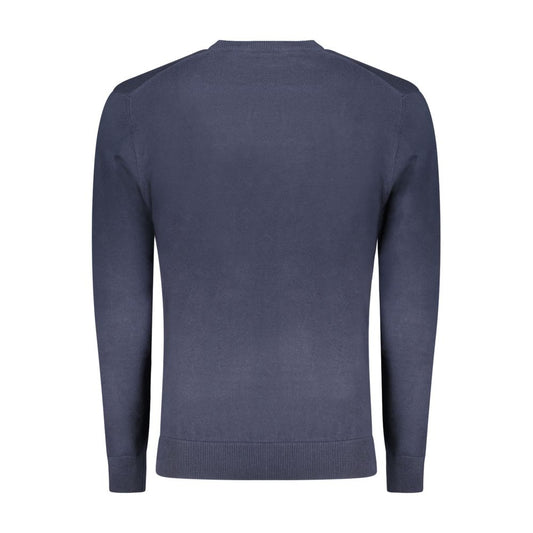 Accademia Militare Blu Cotton Men's Sweater