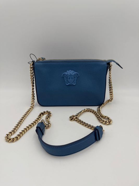 Versace VERSACE LA MEDUSA Leather Shoulder Bag