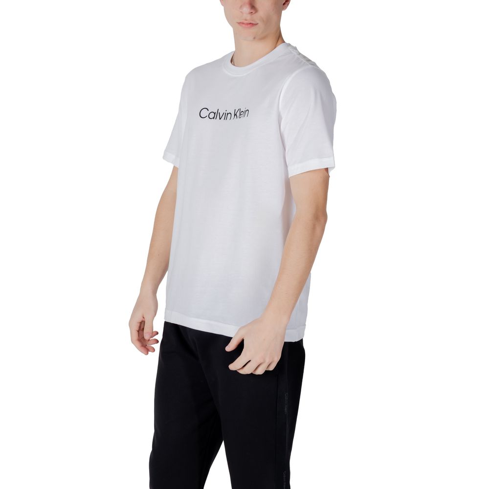 Calvin Klein Sport White Cotton T-Shirt