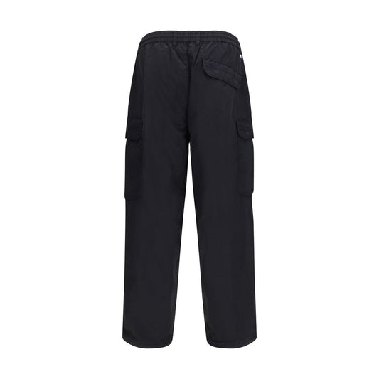 C.P. Company Black Polyamide Cargo Pants
