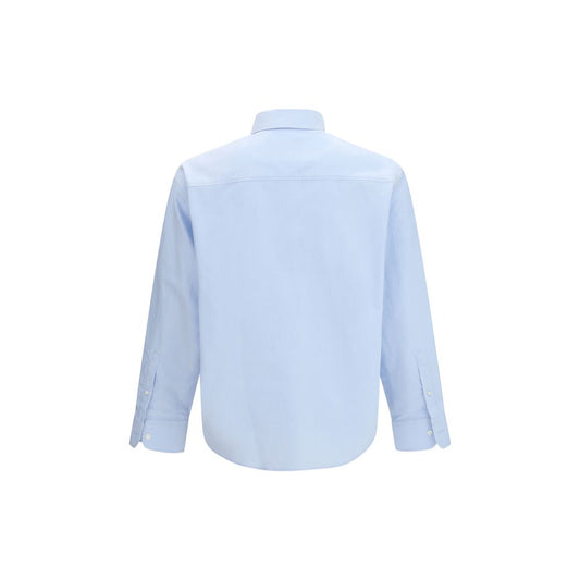Ami Paris Blue Cotton Shirt