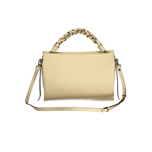 Coccinelle Beige Leather Women Handbag