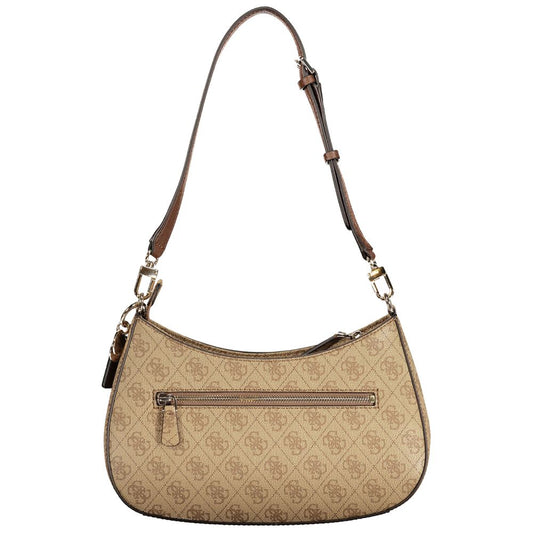 Guess Jeans Beige Polyurethane Women Handbag
