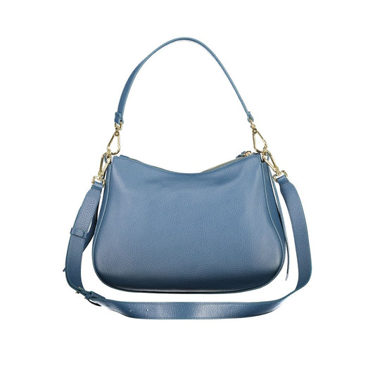Coccinelle Blue Leather Handbag