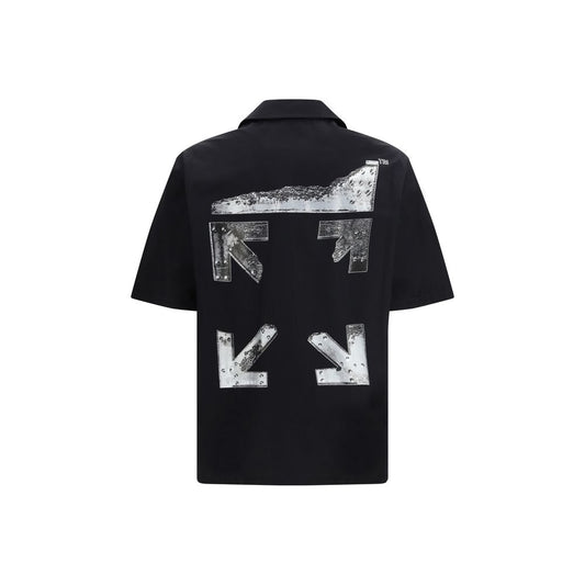 Off-White Black Cotton Shirt