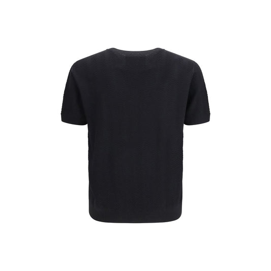 Giorgio Armani Black Silk Sweater