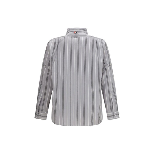 Thom Browne Gray Cotton Shirt