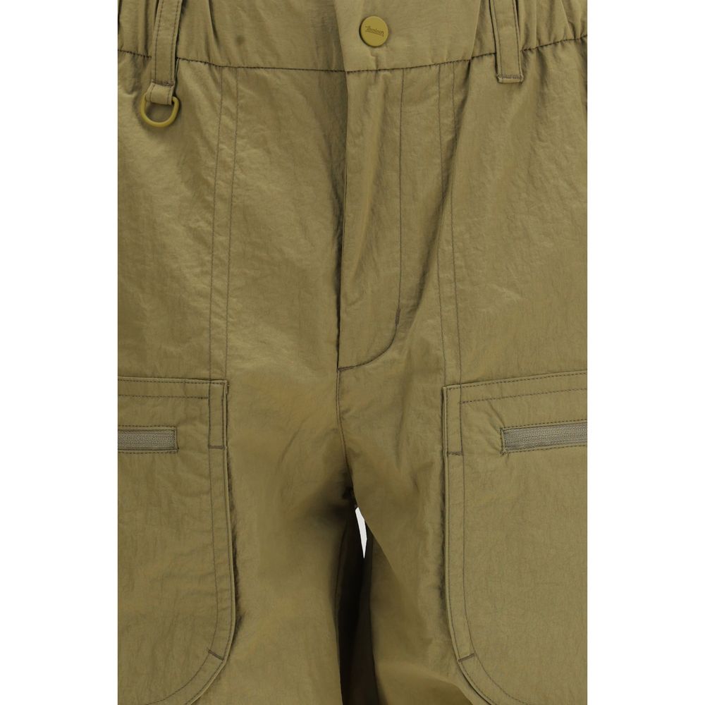 LAMINAR Bicolor-Bermuda-Shorts aus Polyester