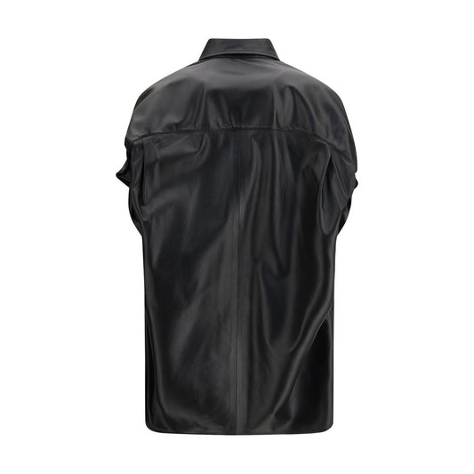 Balenciaga Black Lamb Ovis Aries Dress Shirt