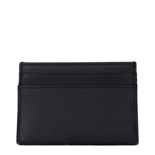 Versace Black Leather Cardholder
