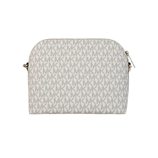 Michael Kors Women'S Back Slip Pocket Signature Canvas Crossbody Bag