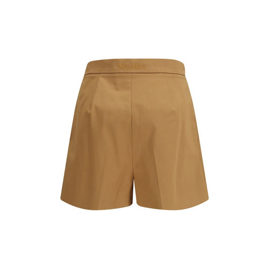 Max Mara Beige Cotton Bermuda Shorts