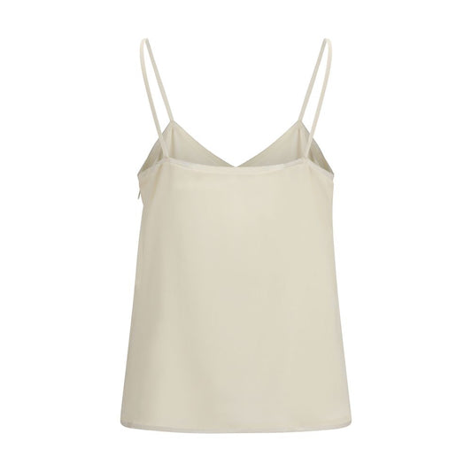 Fabiana Filippi Beige Acetate Blouse