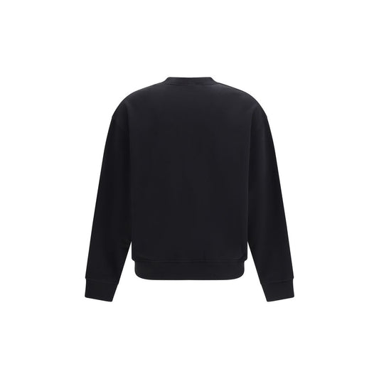 Palm Angels Black Cotton Sweatshirt