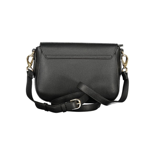 Mario Valentino Black Polyurethane Women's Bag