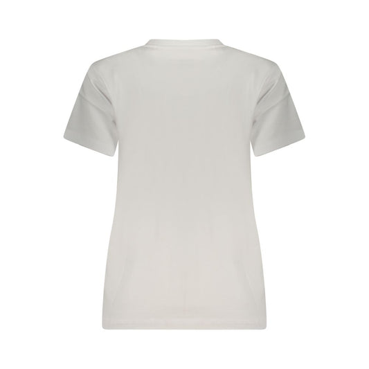 Guess Jeans White Cotton Women T-Shirt