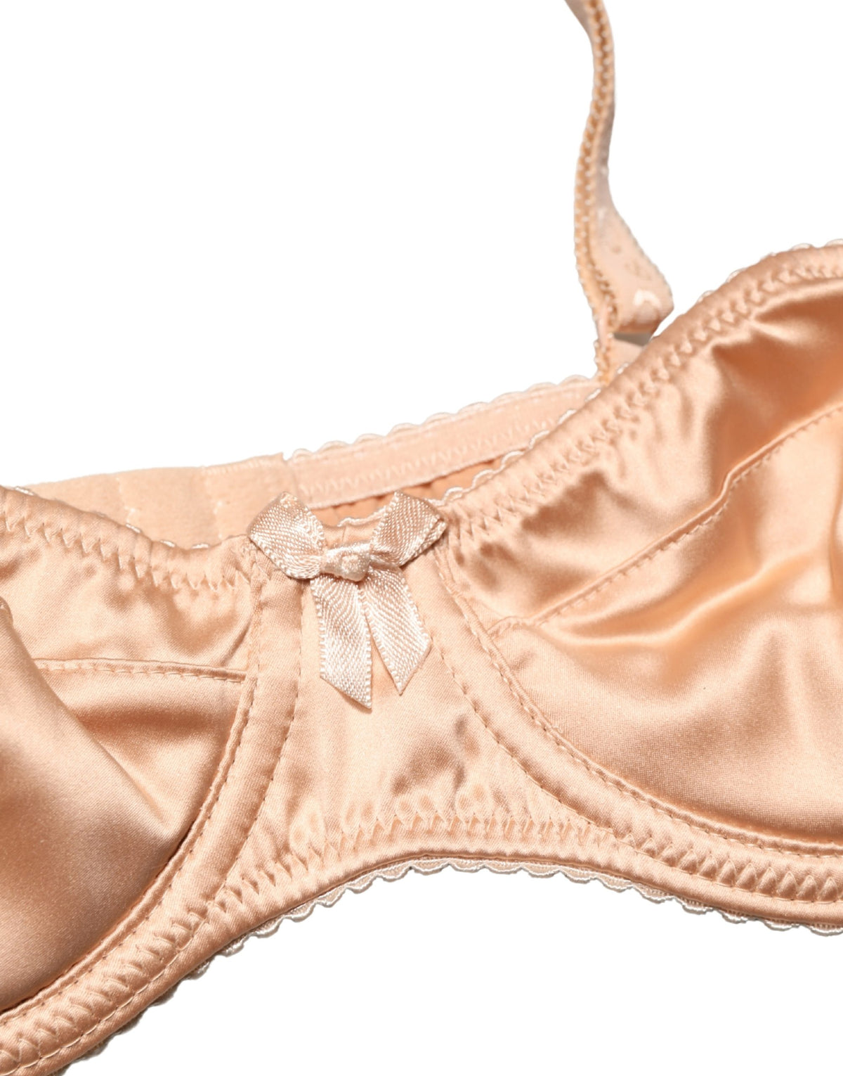 Dolce & Gabbana Beige Semi-Pad Balconette-BH mit Bügel Unterwäsche