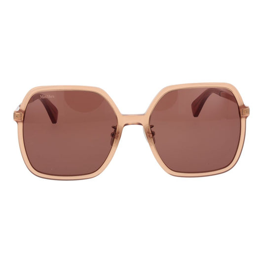Max Mara Orange Acetate Sunglasses