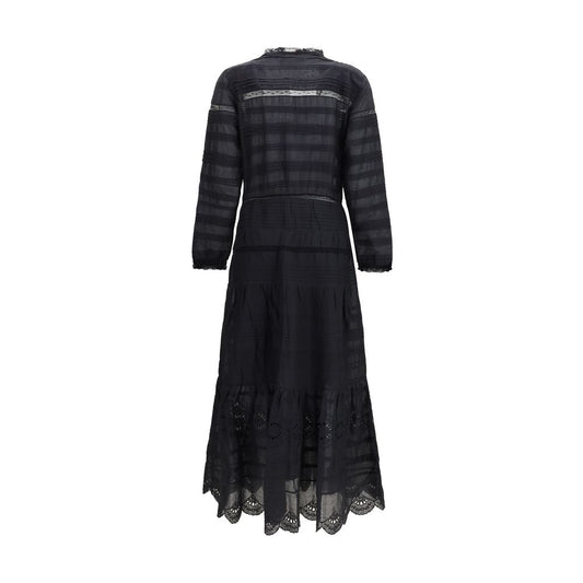 Isabel Marant Étoile Black Cotton Casual Dress