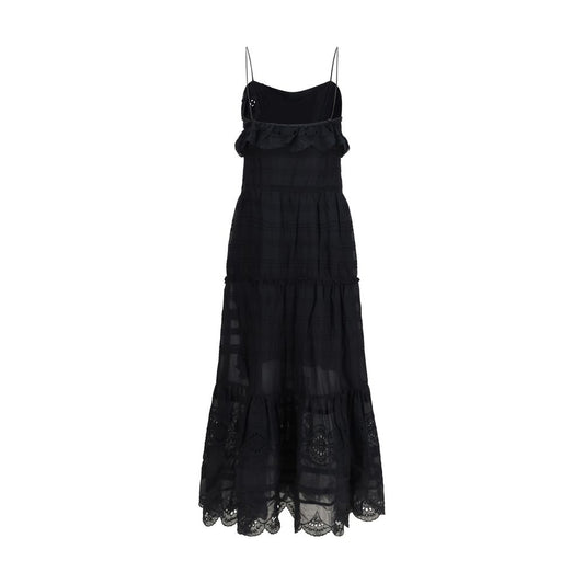 Isabel Marant Étoile Black Cotton Casual Dress