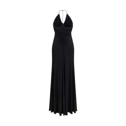 Self-Portrait Black Viscose Cocktail Dress
