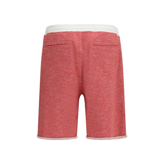 Brunello Cucinelli Multicolor Cotton Bermuda Shorts