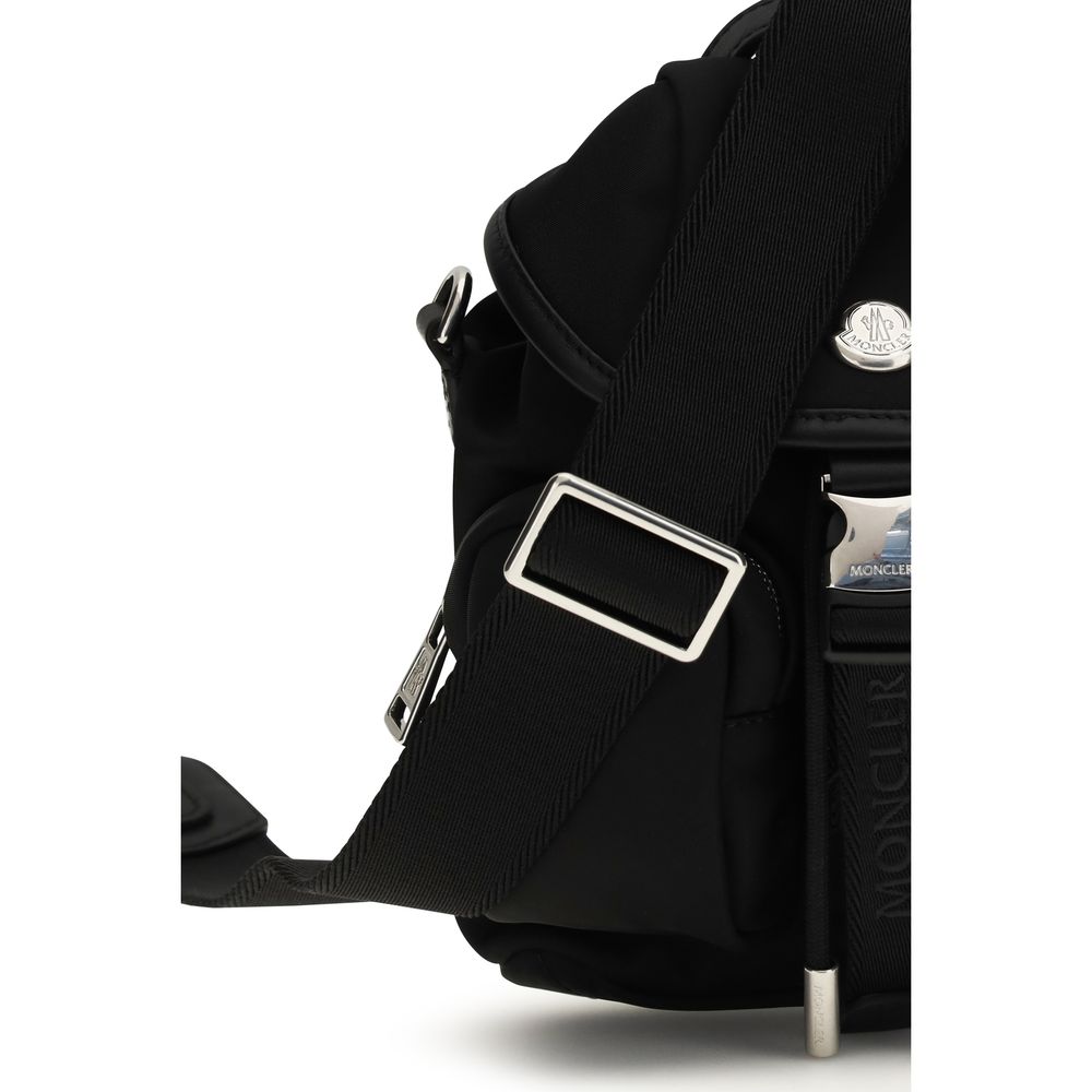 Moncler Black Polyamide Backpack