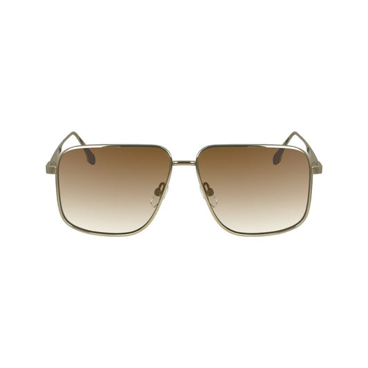 Victoria Beckham Gold Metal Sunglasses
