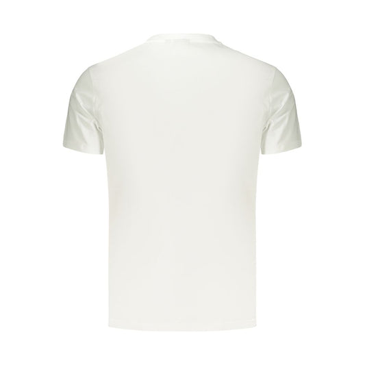 Napapijri White Cotton Men's T-Shirt