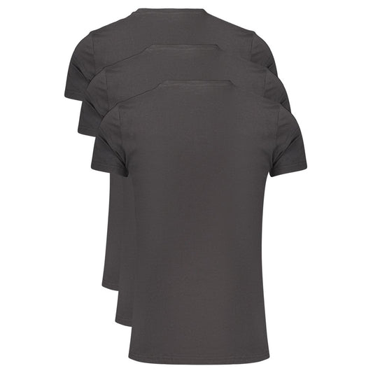 Palm Angels Nero Cotton Men's T-Shirt