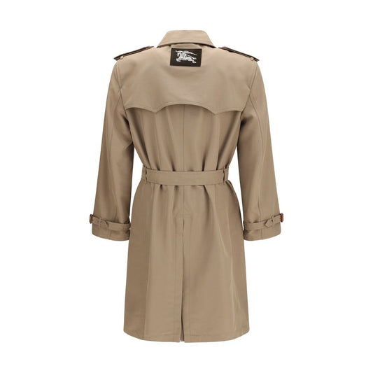 Burberry Brown Silk Trench Coat