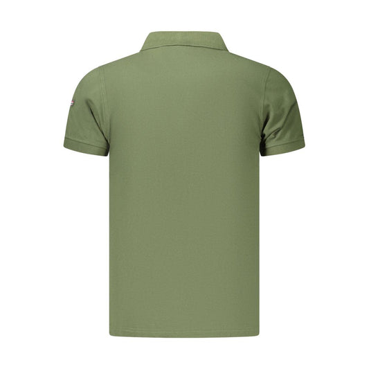 Norway 1963 Verde Cotton Men's Polo