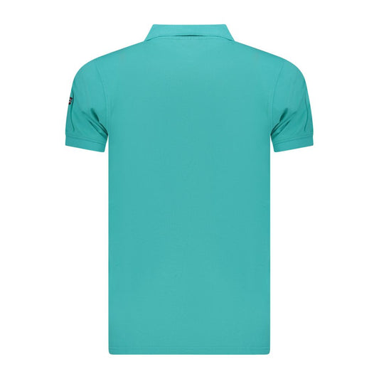 Norway 1963 Azzurro Cotton Men Polo