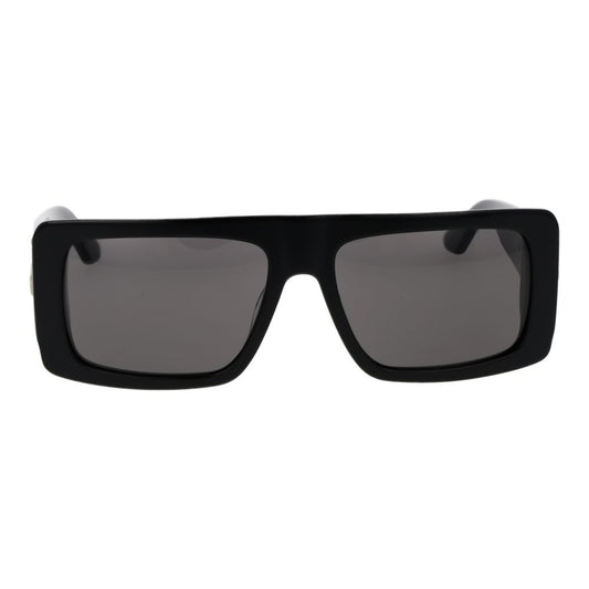 GCDS Black Acetate Sunglasses