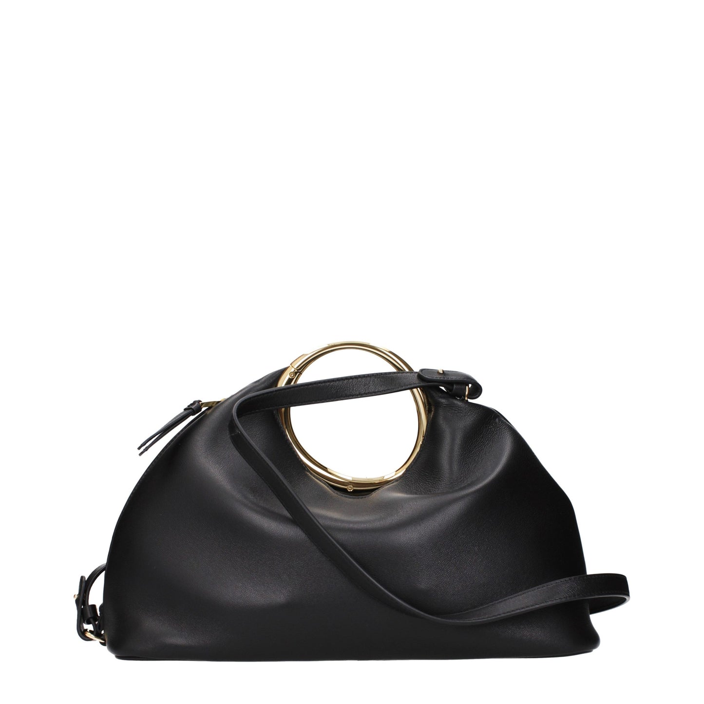 Jacquemus Black Leather Handbag