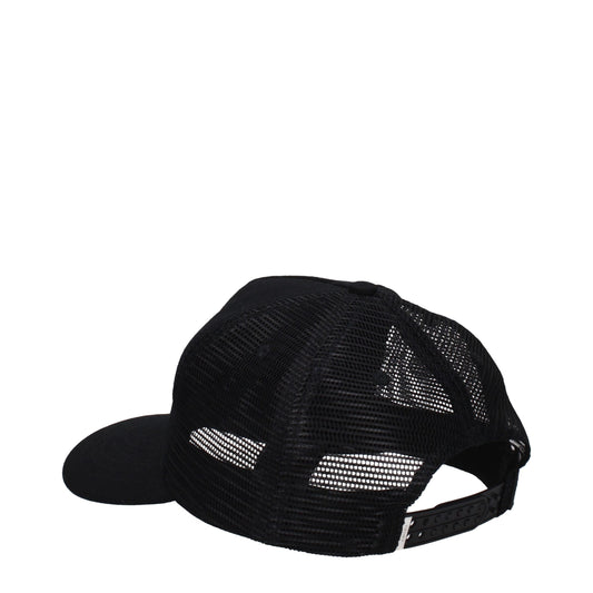 Amiri Black Cotton Cap (Baseball Hat)