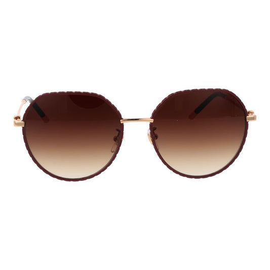 Furla Rose Gold Metal Sunglasses