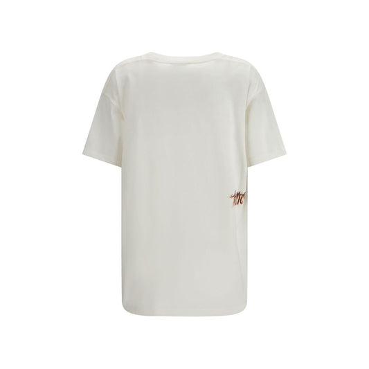The Attico White Cotton T-Shirt