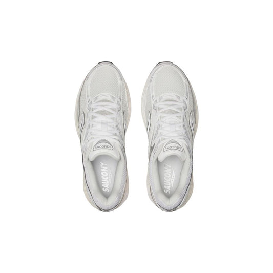 Saucony Silver Synthetic Athletic Sneakers