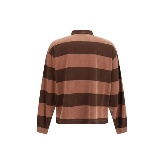 Represent Brown Cotton Polo Shirt