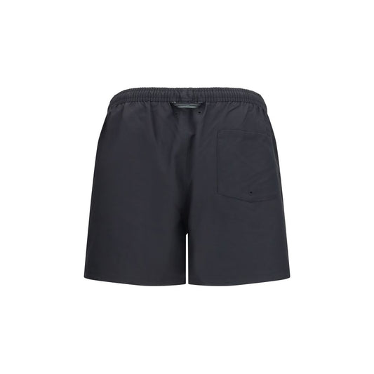 Fred Perry Black Recycled Polyester Short And Mini Shorts