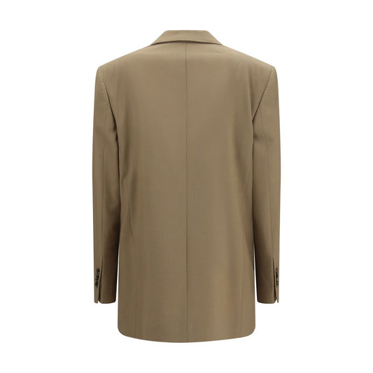 Lardini Beige Wool Oves Aries Blazer