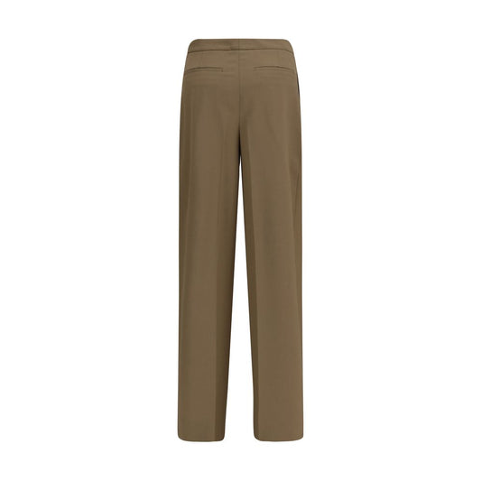 Lardini Brown Wool Oves Aries Casual Pants