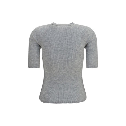 Brunello Cucinelli Gray Cashmere Sweatshirt
